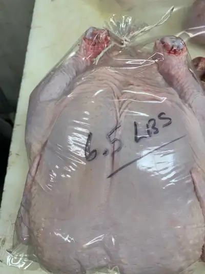 This fresh, whole chicken, weighing 6.5lbs, is perfect for roasting or grilling. It's sourced locall...