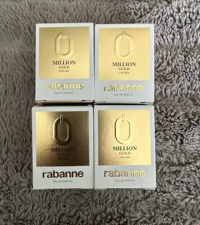 Rabanne Million Gold Perfume Minis x 4, View more