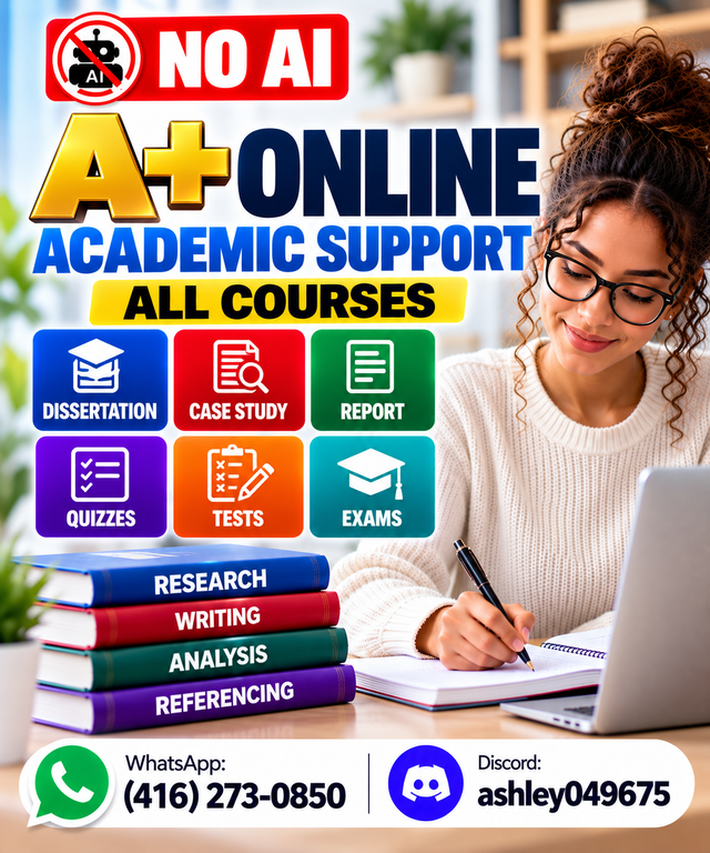 A+ ONLINE DISSERTATION, CASE STUDY, REPORT, QUIZZES, TESTS HELP