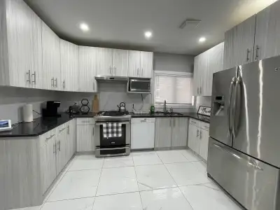 This beautiful property features 6 furnished bedrooms, 3 full bathrooms, and spacious common areas,...