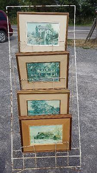 SMALL  KEIRSTEAD FRAMED OILS