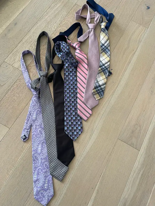 men’s ties - all 8 for $40 in Men's in St. Albert - Image 2