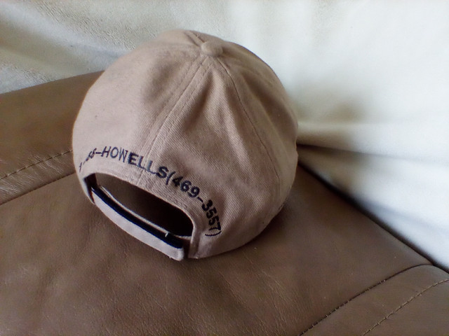 NEW Howell Baseball Cap with Wolf Tan and Black Trim on Rim in Men's in Oshawa / Durham Region - Image 2