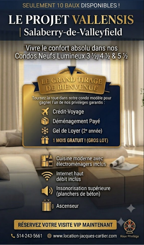 OFFRE DE LANCEMENT : SEULEMENT 10 BAUX DISPONIBLES ! Le Projet Vallensis redéfinit la location de lu...