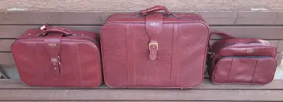 Leather Suitcases, View more