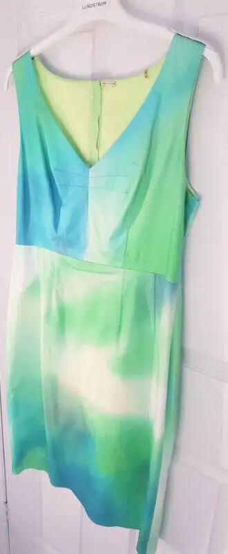 NEW Elie Tahari Womens Dress Stretch Size 12 Large Cotton Lined, View more