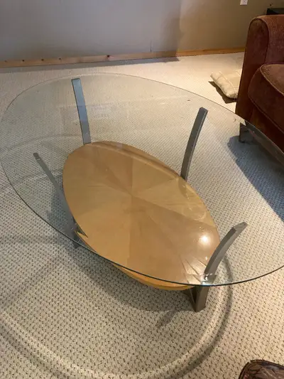 Glass Top tables ,good shape