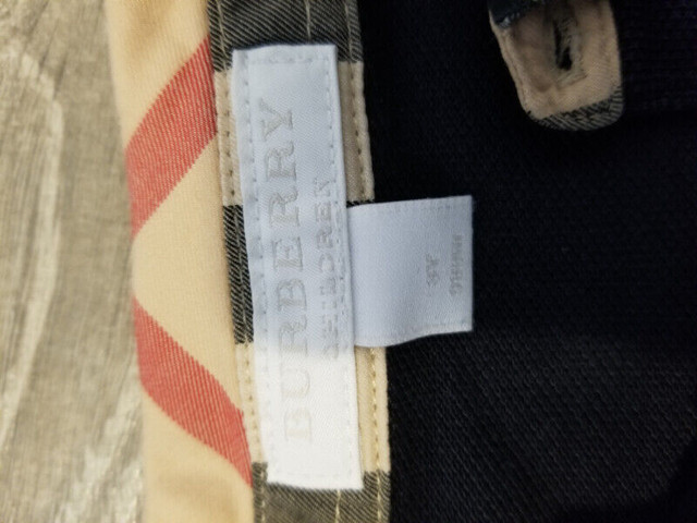 PRICE DROP! Authentic Burberry golf shirt children in Clothing - 3T in Markham / York Region - Image 2