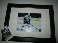 Sidney Crosby Signed & Framed Photo - On Choice - J.S.A.