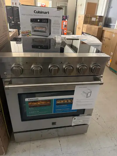 kenmore 30” Air fry true convection range , View more