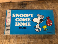 Snoopy Come Home Game 1973 Milton Bradley 