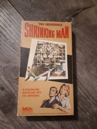 VHS The Incredible Shrinking Man 1957 Sci-fi/Horror, View more