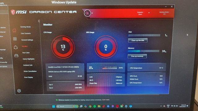 GE76 Raider 17.3" 240Hz Gaming Laptop RTX 3070 8GB in Laptops in Ottawa - Image 2