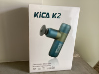 New sealed box Kica K2 percussive massager  , 4 specialty heads