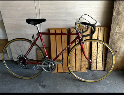 Vintage Peugeot Red Racing Bike – 1980s , View more