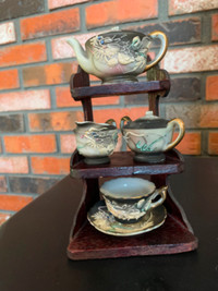 Vintage Japanese Miniature Tea Set