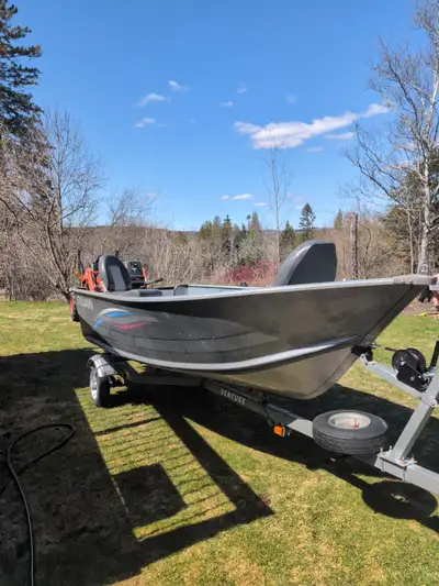Sylvan Alaskan/ deep-v aluminum boat., View more