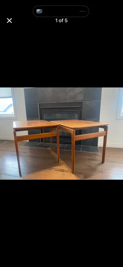 a set of teak coffee table , View more