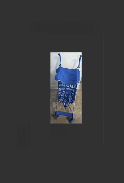 Stroller, foldable, good condition, View more