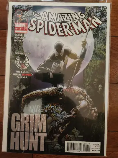 Amazing spider-man what if grim hunt NM condition. Pick up is in Whitby. Available most weekends and...