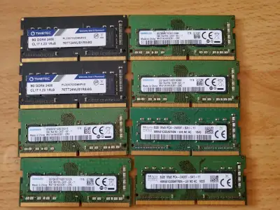Laptop RAM DDR3, DDR4 and DDR5, from $20, View more