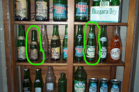 Niagara Dry Bottles that are Circled in Both Pics