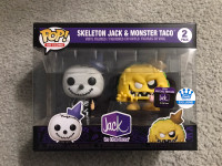 Funko POP! Jack in the Box Skeleton Jack & Monster Taco