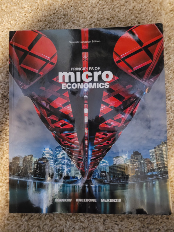 Principles of Microeconomics 7th Canadian Edition Mankiw DMG in Textbooks in Edmonton