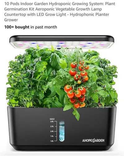 Brand New 10 Pods Indoor Garden Hydroponic Growing System, View more