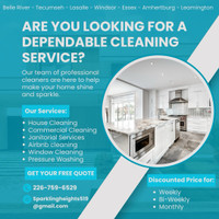 Cleaning Service - Licensed/Insured