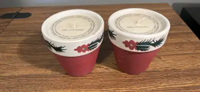Two Vanilla Scent Candles (smokeless & non-toxic), View more