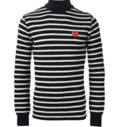 Mens PLAY sweater by Comme des Garçon, View more