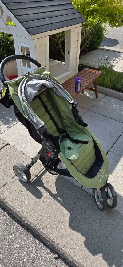 Baby Jogger City Mini stroller Used but still in decent shape! Perfectly folds and rolls.