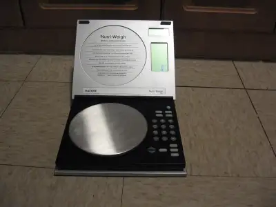 Salter Nitro-Weigh Electronic Scale Model 1450 Digital Capacity: 6 lb Kitchen Dieting Food large LCD...
