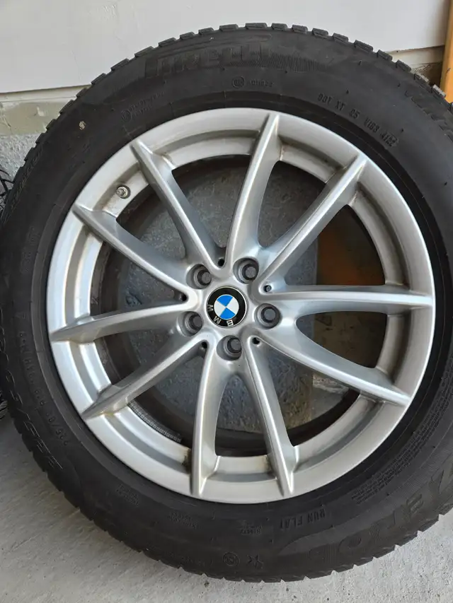 BMW Snow Tires and Rims Package for sale. in Tires & Rims in Markham / York Region - Image 3