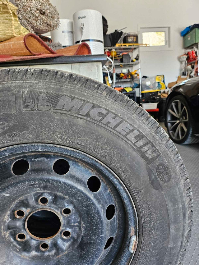 Michelin winter ltx on steel rims in Tires & Rims in Bedford - Image 3