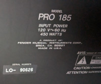 Fender Amp Pro 185