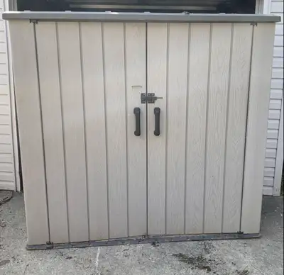 Outdoor shed