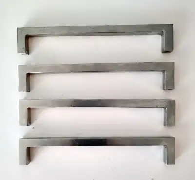 6 5/16 in (160 mm) Contemporary Cabinet Pull Handle - kitchen, View more