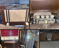 RADIOS antiques a tube (60 env)/prend ech audio/