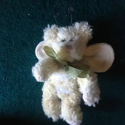 Ex. Condition 6" Boyd Golden Angel Bear Moveable Arms and Legs Non-Smoking Home Buyer Collects