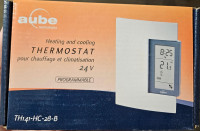 Aube TH141-HC-28-B    thermostat 24v (new in   box)