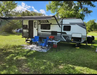 We're selling our beloved trailer. Due to life changes we are not camping anymore or we would never...