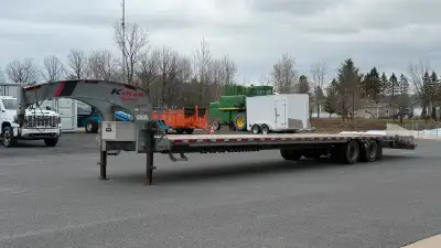 2023 K Trail Big Goose FW35+5 Flatbed Trailer Gooseneck / Remorque Plateforme - Prix / Price: 25 000...