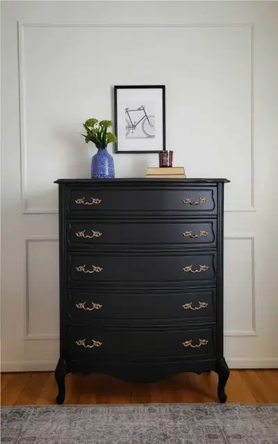 french provincial tallboy dresser, View more