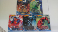 Hot Wheels Premium DC Superhero singles and set