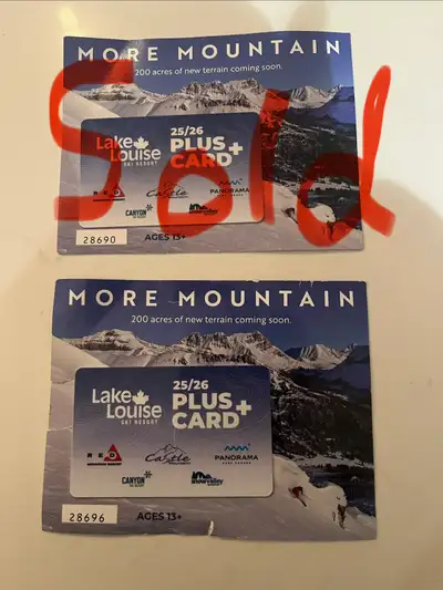 One Lake Louise Plus Card, View more