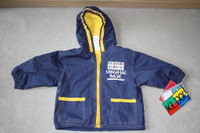 BRAND NEW - TODDLER RAINCOAT - Size 12 Mos