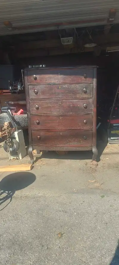 American Empire style chest of drawer $75 or best offer