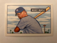 Reprint 1951 Bowman Set In Original Box - Mantle